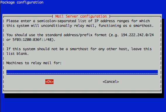Exim4 relay machines configuration on Ubuntu 10.10 (Maverick). Exim4 relay machines configuration on Ubuntu 10.10 (Maverick).